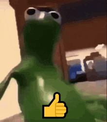 Kermit The Frog Kermit GIF - Kermit The Frog Kermit Thumbs Up GIFs