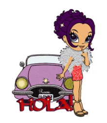 Hola Girl GIF - Hola Girl Car GIFs
