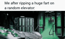 Fart Elevator GIF