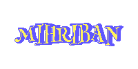 a blue and yellow logo that says mirjiban on a white background