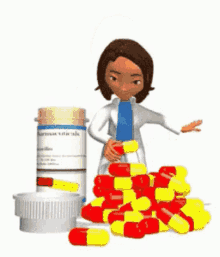 doctor medicine pills organize