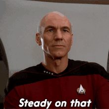 Steady On That Jean Luc Picard GIF - Steady On That Jean Luc Picard Patrick Stewart GIFs