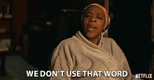 We Dont Use That Word Marianne Jean Baptiste GIF - We Dont Use That Word Marianne Jean Baptiste Annette Sands GIFs