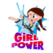 Girl Power Chutki GIF - Girl Power Chutki Chhota Bheem GIFs