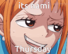 Nami Thursday GIF - Nami Thursday Nami Thursday GIFs