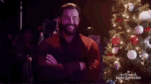 Time For Him To Come Home For Christmas Steve Bacic GIF - Time For Him To Come Home For Christmas Steve Bacic Wave GIFs