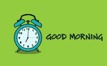 good morning alarm clock wake