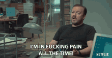 Im In Fucking Pain All The Time GIF - Im In Fucking Pain All The Time Miserable GIFs