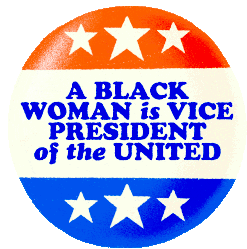 A Black Woman Is Vice President Of The United States South Asian Sticker - A Black Woman Is Vice President Of The United States Black Woman South Asian Stickers