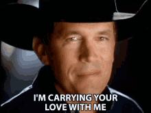 Im Carrying Your Love With Me Love GIF - Im Carrying Your Love With Me Your Love Im Carrying Your Love GIFs