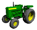 Tractor Green Tractor Sticker - Tractor Green Tractor Big Green Tractor Stickers