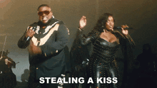Stealing A Kiss Michael Trotter Jr GIF - Stealing A Kiss Michael Trotter Jr Tanya Trotter GIFs