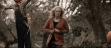 laurie strode walking away cardigan laurie strode cardigan laurie