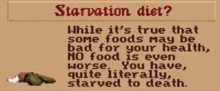 Starvation Quest For Glory GIF - Starvation Quest For Glory GIFs
