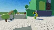 a cartoon character in a video game with a hat and a bow tie says hug