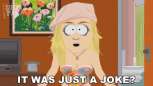 It Was Just A Joke Britney Spears GIF - It Was Just A Joke Britney Spears South Park GIFs