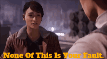 Star Wars Zay Versio GIF - Star Wars Zay Versio None Of This Is Your Fault GIFs