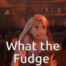 tangled what the fudge frustrating