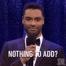 Nothing To Add Rege Jean Page GIF - Nothing To Add Rege Jean Page Saturday Night Live GIFs
