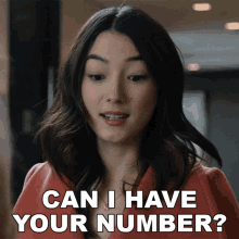 Can I Have Your Number Margot GIF - Can I Have Your Number Margot The Voyeurs GIFs