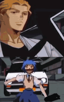 Rei Chased GIF - Rei Chased Car GIFs