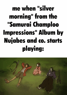 Nujabes Samurai Champloo GIF - Nujabes Samurai Champloo Silver Morning GIFs
