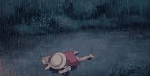 Broken In Rain Anime GIF