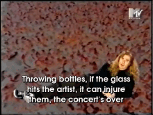 Concert Etiquette 3 GIF - Dave Mustaine Concert GIFs
