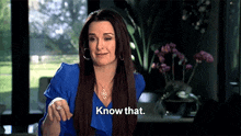 Know That Rhobh GIF - Know That Rhobh Kyle Richards GIFs