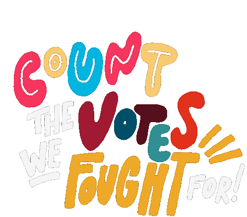 Count Every Vote Election2020 Sticker - Count Every Vote Election2020 2020election Stickers
