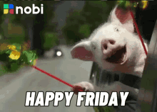 Happy Friday Friday GIF - Happy Friday Friday Nobi GIFs