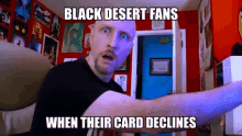 Black Deset Meme GIF - Black Deset Meme Fan When GIFs