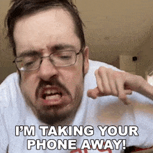 Im Taking Your Phone Away Ricky Berwick GIF - Im Taking Your Phone Away Ricky Berwick Therickyberwick GIFs