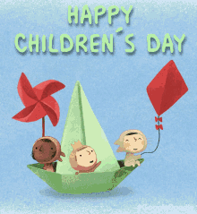 Happy Childrens Day World Childrens Day GIF