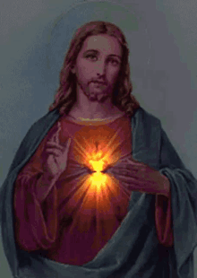 Jesus Christ GIF - Jesus Christ Sacred Heart Of Jesus GIFs