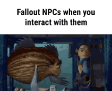 Fallout Npc GIF - Fallout Npc Pufferfish GIFs