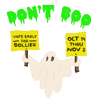 Dont Boo Spooky Season Sticker - Dont Boo Spooky Season Vote Early Stickers