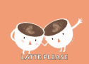 Love Latte GIF - Love Latte Time GIFs