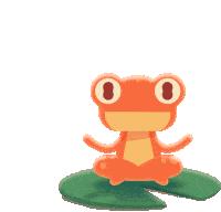 Froggo Meditate Sticker - Froggo Frog Meditate Stickers