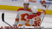 Calgary Flames Adam Ruzicka GIF - Calgary Flames Adam Ruzicka Flames Win GIFs