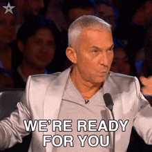 We'Re Ready For You Bruno Tonioli GIF - We'Re Ready For You Bruno Tonioli Britain'S Got Talent GIFs