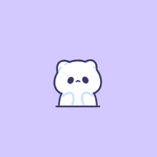 a cartoon cat with a heart above its head