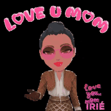 Love U Mom Love You Mom GIF - Love U Mom Love You Mom Lignon Cynthia GIFs