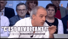 C'Est Revoltant GIF - Philippe Poutou Berk Beurk GIFs