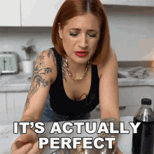 Its Actually Perfect Candice Hutchings GIF - Its Actually Perfect Candice Hutchings Edgy Veg GIFs