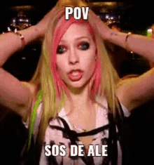 Ale Avril GIF - Ale Avril Lavigne GIFs