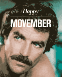 Movember Tom Selleck GIF - Movember Tom Selleck Mustache GIFs