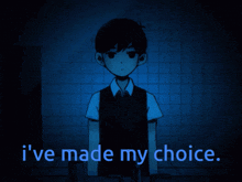 Omori Made My Choice GIF - Omori Made My Choice Ive Made My Choice GIFs