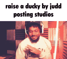 Raise A Ducky Rad GIF - Raise A Ducky Rad Judd Posting Studios GIFs