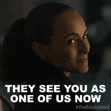 They See You As One Of Us Now The Equalizer 3 GIF - They See You As One Of Us Now The Equalizer 3 They Look At You Like Youre A Part Of Us Now GIFs